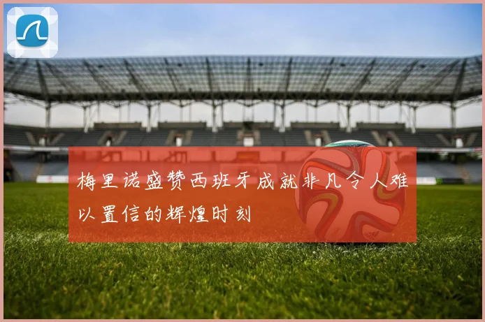 梅里诺盛赞西班牙成就非凡令人难以置信的辉煌时刻